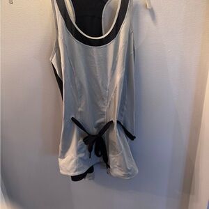 Adidas by Stella McCartney Black and Gray Tank Top